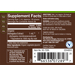 Supplement Facts for plnt Organic Liquid Astragalus