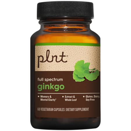 Ginkgo Capsules for Memory & Clarity, Vegetarian, View 4