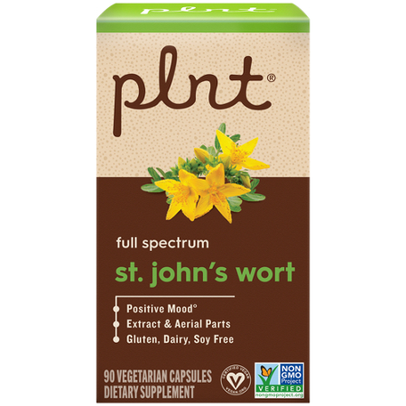 plnt St Johns Wort Full Spectrum Mood Support vegetable capsules view 6