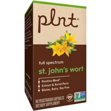plnt St Johns Wort Full Spectrum Mood Support box view 7