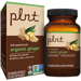 plnt Organic Ginger for Digestive Health Support box and bottle front