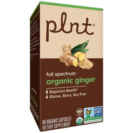plnt Organic Ginger Digestive Health Support box view 7