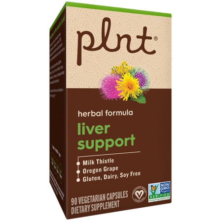 plnt Liver Support Herbal Formula box view 7