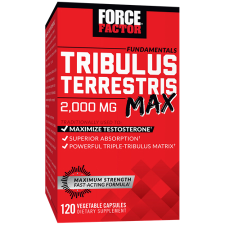 Force Factor Tribulus Terrestris Max box front