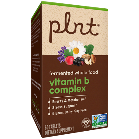 plnt Fermented Whole Food Vitamin B Complex box view 7