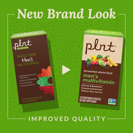 plnt Fermented Whole Food Men's Multivitamin alternate view 2