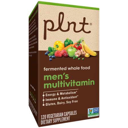 plnt Fermented Whole Food Men's Multivitamin box view 7