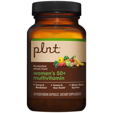plnt Fermented Whole Food Womens 50 Plus Multivitamin capsules 50 MG view 4