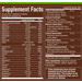 Supplement Facts label for Women's 50+ Multivitamin