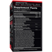Supplement Facts label for Force Factor Test X180 Unleashed