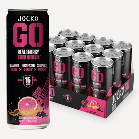 JOCKO FUEL Discipline GO Energy Drink Pink Lemonade 12 Drinks view 4