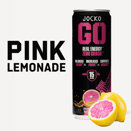 JOCKO FUEL Discipline GO Energy Drink Pink Lemonade can view 5