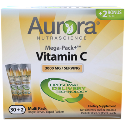 Aurora Nutrascience Mega-Liposomal - Organic Fruit Flavor