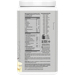 Supplement Facts label for SunWarrior Plant-Based Active Protein Vanilla