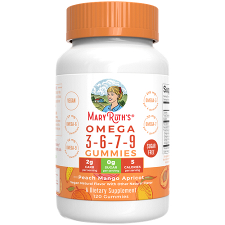 MARYRUTH'S Omega 3-6-7-9 Gummies bottle front