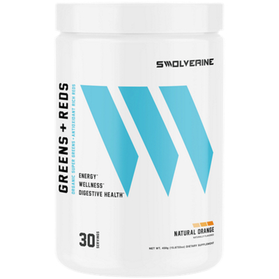 Greens + Reds - Natural Orange