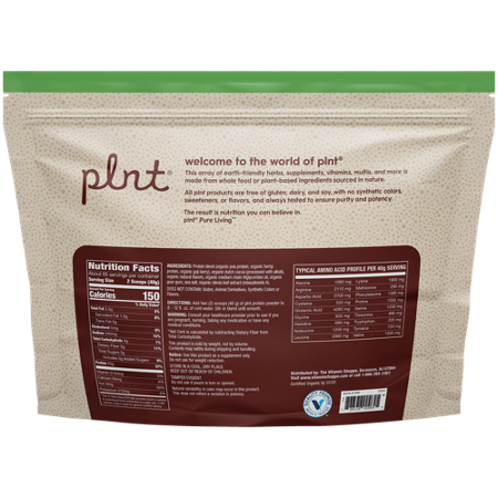 Organic Plant Protein Chocolate view 3