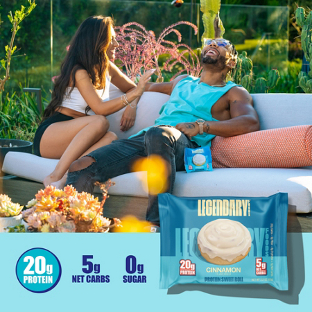 Legendary Foods Protein Sweet Roll Cinnamon view 5