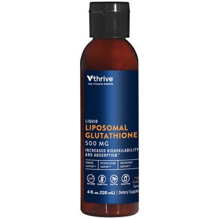 Vthrive Liquid Liposomal Glutathione bottle front