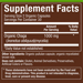 Label for plnt Organic Chaga Mushroom Supplement