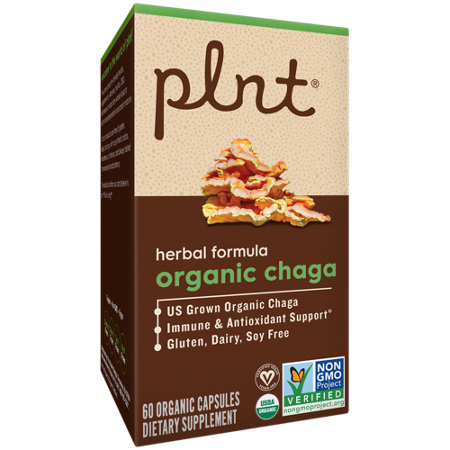 plnt Organic Chaga Mushroom Herbal Formula box view 7