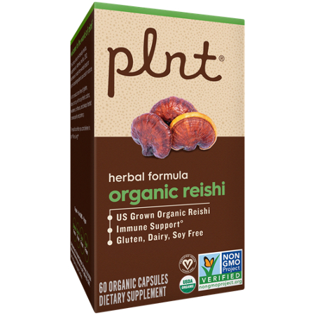 PLNT Organic Reishi Immune Support box view 7