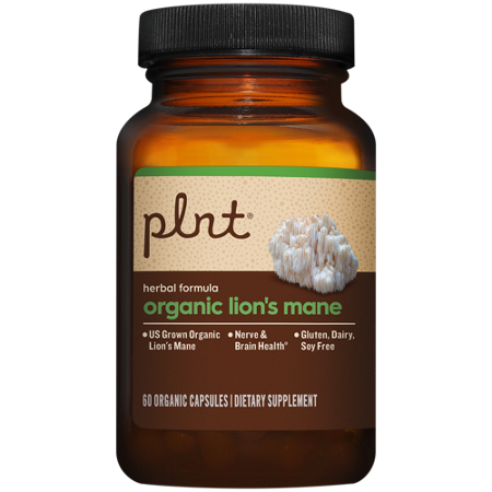 plnt Organic Lions Mane capsules 1000 MG view 4