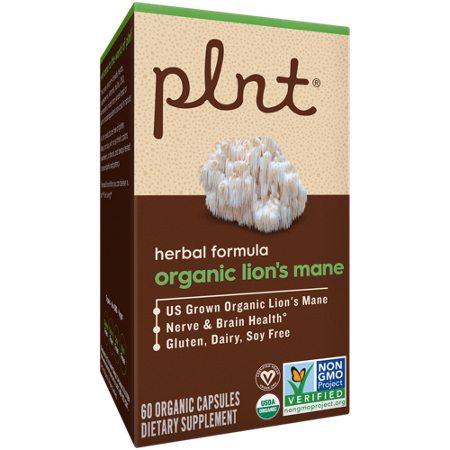 Organic Lions Mane Supports Nerve and Brain Health box view 7