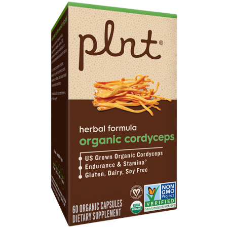 plnt Organic Cordyceps Herbal Formula box view 7
