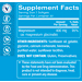 Supplement Facts label for Magnesium Glycinate 400 MG Softgels