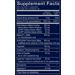 Supplement Facts label for Altered Physique capsules