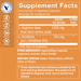 L-Arginine & Ornithine Supplement Facts, 2000 MG per Serving