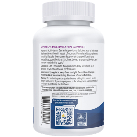 Nordic Naturals Women's Multivitamin Gummies bottle view 4