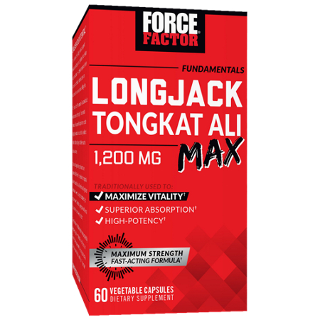 Longjack Tongkat Ali Max Vegetable Capsules box front