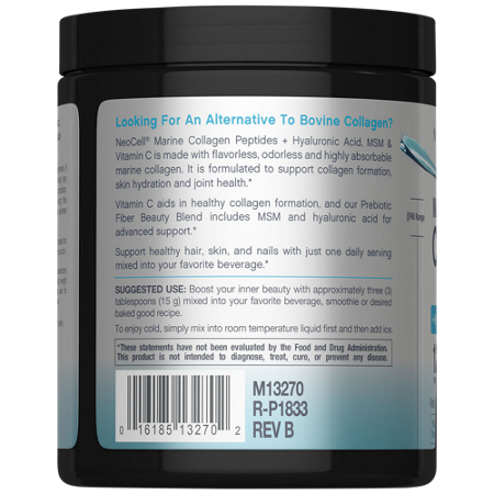 NeoCell Marine Collagen Powder with Beauty Blend container view 4