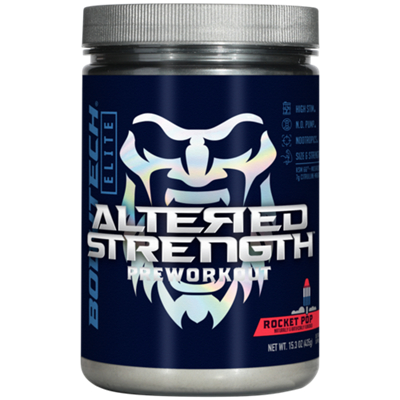 Altered Strength Pre-Workout with Nootropics – Rocket Pop (15.3 oz./30 Servings)