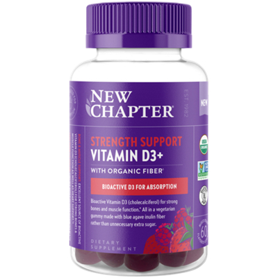 New Chapter Strength Support Vitamin D3+ - Mixed Berry