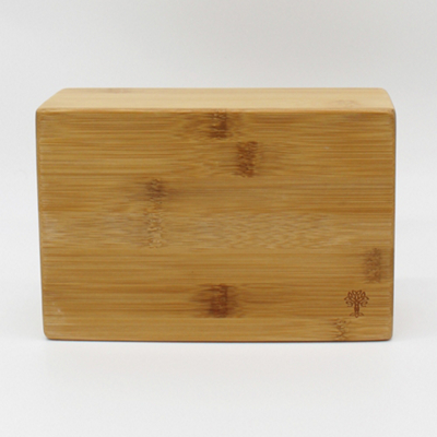 Set of 2 Bamboo Yoga Blocks - Wood