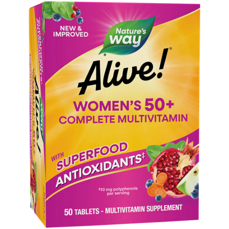 Natures Way Alive Women's Energy Complete Multivitamin box front