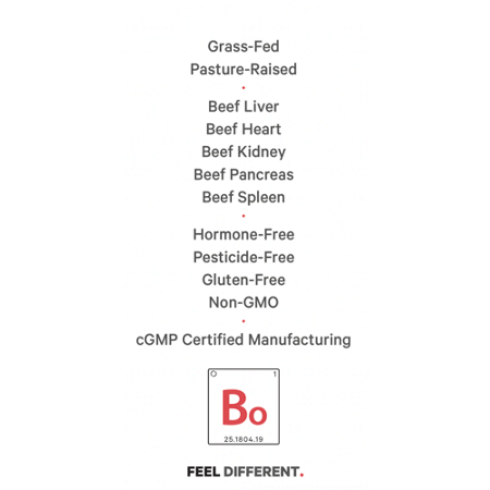 Beef organs: liver, heart, kidney, pancreas - view 4