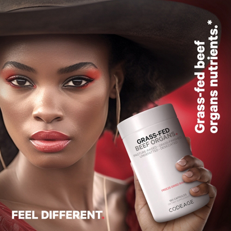 Codeage Grass Fed Beef Organs capsules view 5