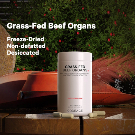 Codeage Grass Fed Beef Organs capsules view 7