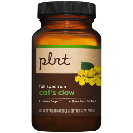 plnt Cats Claw Full Spectrum for Immune Support bottle view 4