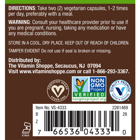 Directions for Cat's Claw Immune Support Capsules