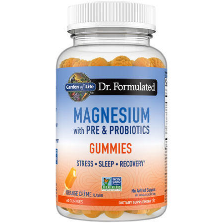 Garden of Life Magnesium Gummies bottle front view