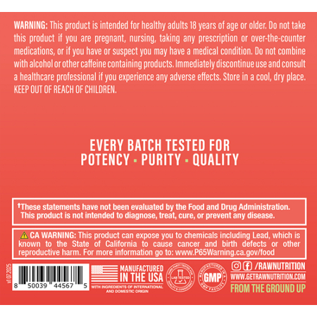 Essential Pre-Workout Sour Watermelon label view 4