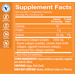 Supplement Facts label for Multi-Source Collagen Vegetable Capsules
