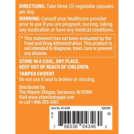 Directions for The Vitamin Shoppe Multi-Source Collagen Vegetable Capsules