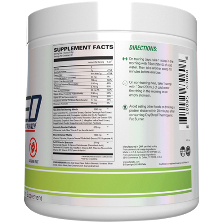 OxyShred Thermogenic Fat Burner Limited Edition 10.8 oz 60 Servings view 5