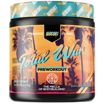 Total War Pre-Workout - Gold's Gym - Cali Splash (15.54 oz. / 30 Servings)